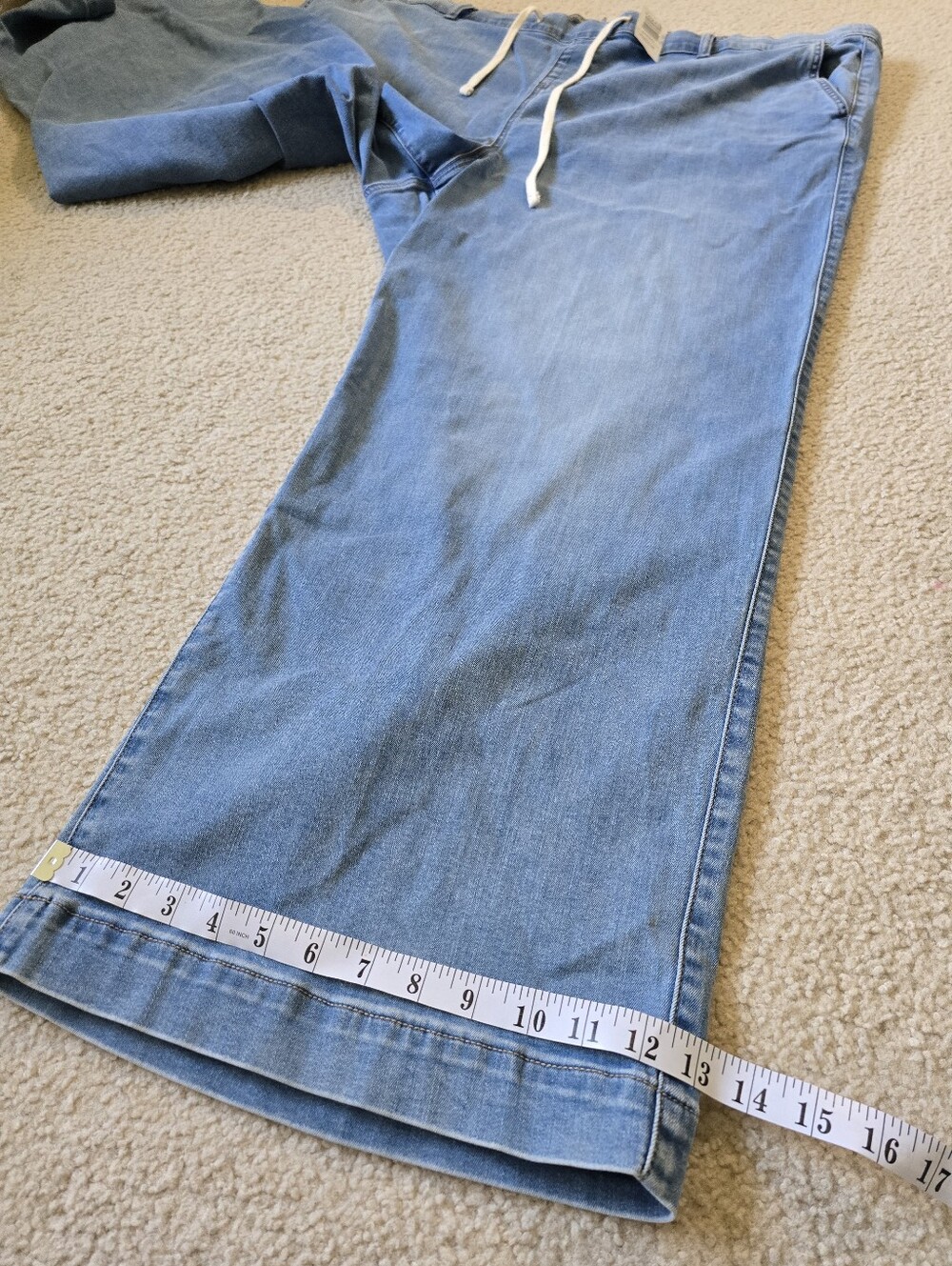 NWT Torrid 5X Weekend Wide Leg Mid-Rise Jean 5R Regular - Picture 8 of 16